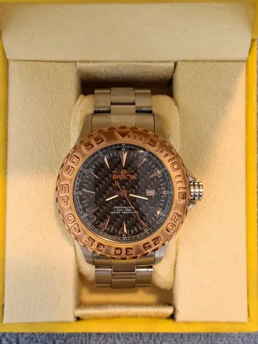 Relógio Invicta Pro Diver 12557 Novo na Caixa - Aço Inoxidável e Fibra de Carbono