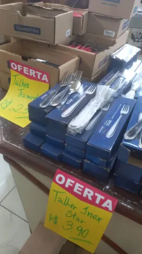Talheres Inox Star em Oferta - Qualidade e Preço Baixo!