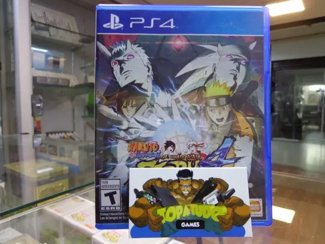 Jogo Naruto Shippuden Ultimate Ninja Storn 4 Conservado