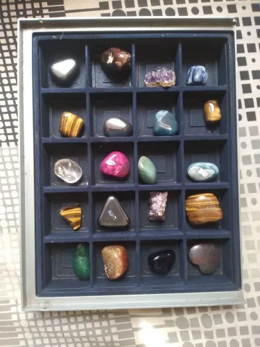 Conjunto de Pedras Preciosas para Decoração