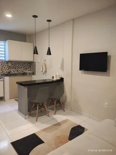 KITNET MOBILIADO COM 1 QUARTO