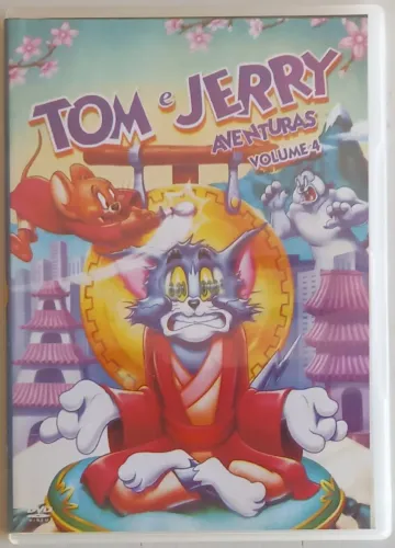 DVDs-Tom e Jerry, Por Água Abaixo, Os Sem-Floresta, Bee Movie, e Minions)