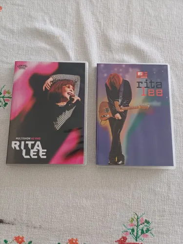 02 DVD'S originais da Rita Lee