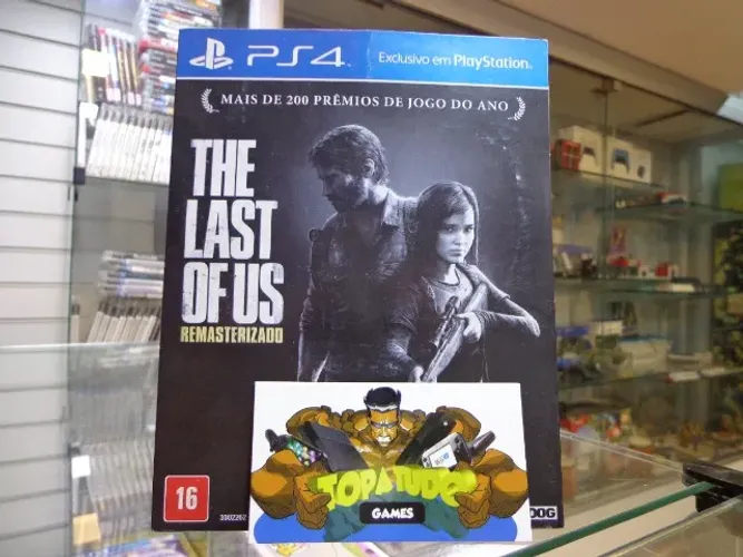 Jogo The Last of Us Remasterizado Ps4 Novo