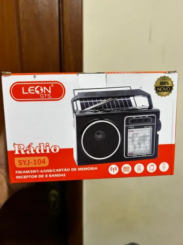 Rádio Portátil Leon GTS SYJ-104
