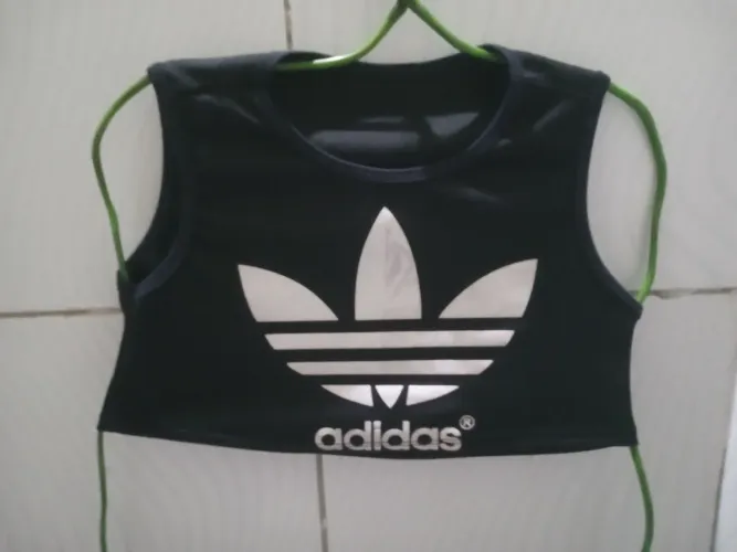 Blusa Cropped Adidas Feminino M