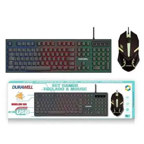 Kit: Teclado gamer + Mouse Gamer (Novo) - Anápolis 
