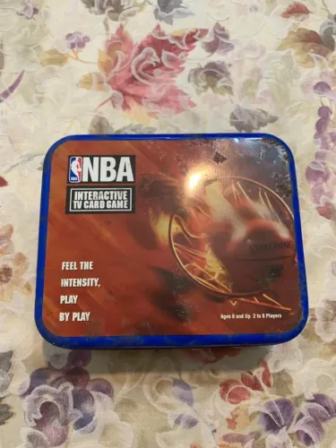 1998 nba interactive tv card game jogo de cartas basquete