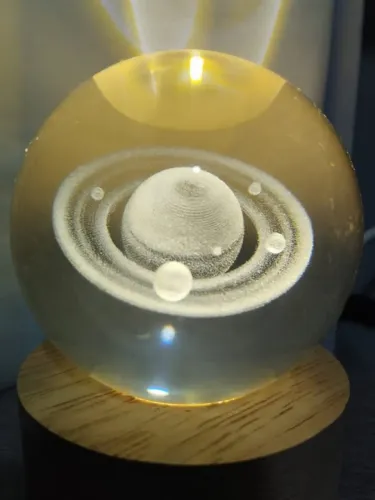 Luminária Bola de Cristal *Entrego