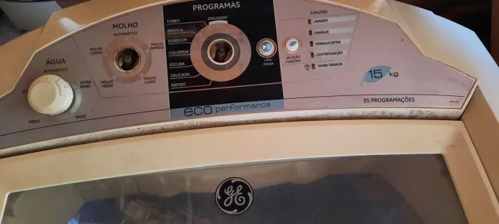Placa Máquina de Lavar Roupa GE 15kg
