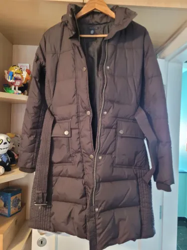 Casaco Tommy Hilfiger -longo-parka-impermeável  Feminino 
