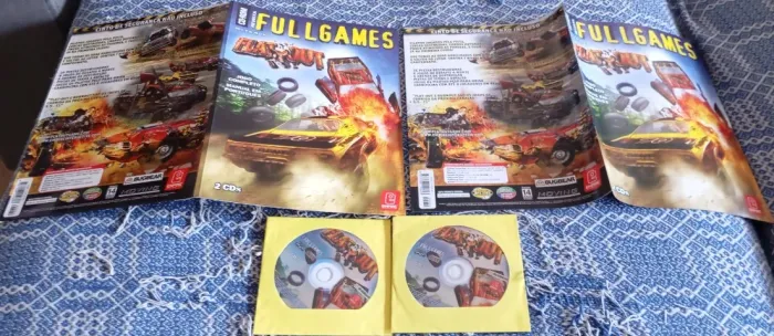 Revista Fullgames Ano 6 Nº 60 + Jogo Flat Out