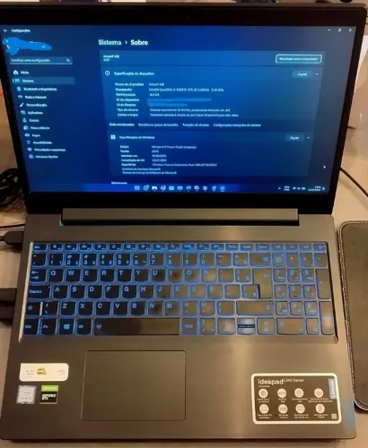 Notebook Lenovo L340 Gamer I5 16gb Gtx1050 + HDD 1tb