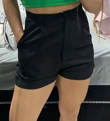 Short preto tam p