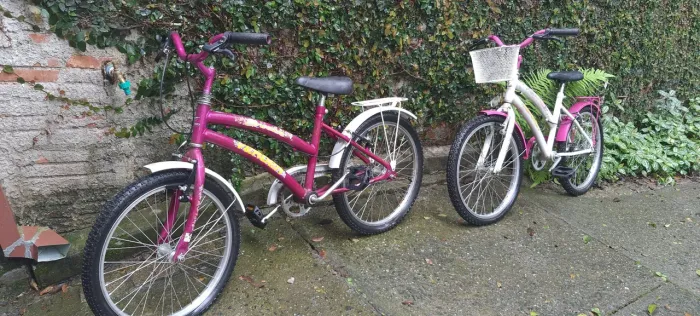 2 Bicicletas femeninas aro 16, usadas em ótimo estado