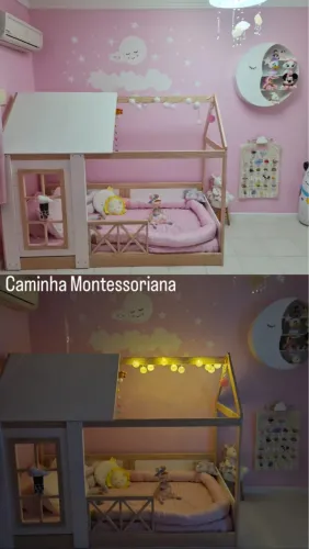 Cama Infantil Montessori Casinha [Casa Tema]