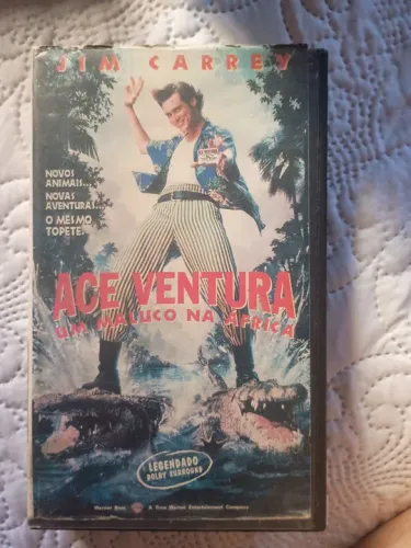 Ace Ventura - Um Maluco na África - VHS + indepence day