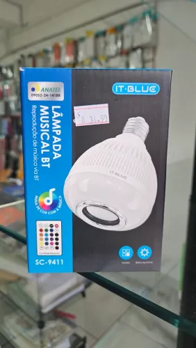 Lâmpada Musical Bluetooth IT-BLUE SC-9411