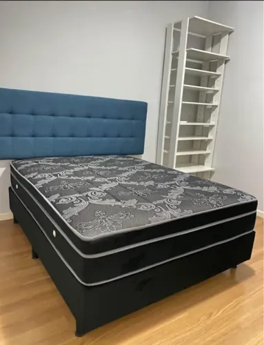 Cama box casal mola ensacada