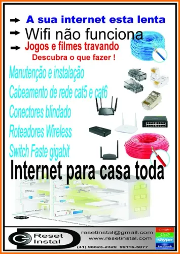 Instalação de Rede de dados