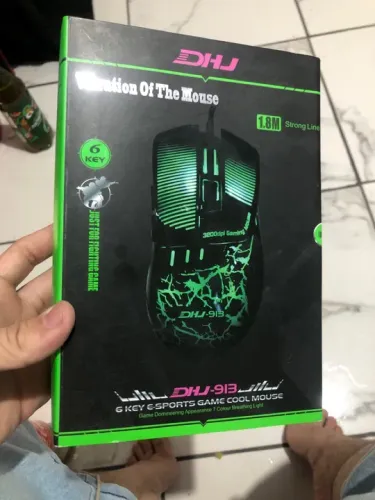 Mouse Gamer (vibra) GKEY DHU-913 RGB