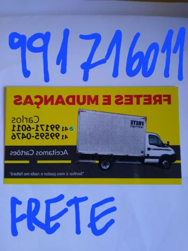 fretes,mudanças atuba Colombo, 