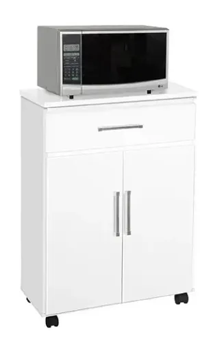Balcão de Cozinha com Rodinhas para Micro (Novo na caixa)