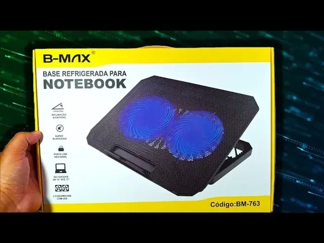Base refrigerada para notebook | Suporte para Notebook