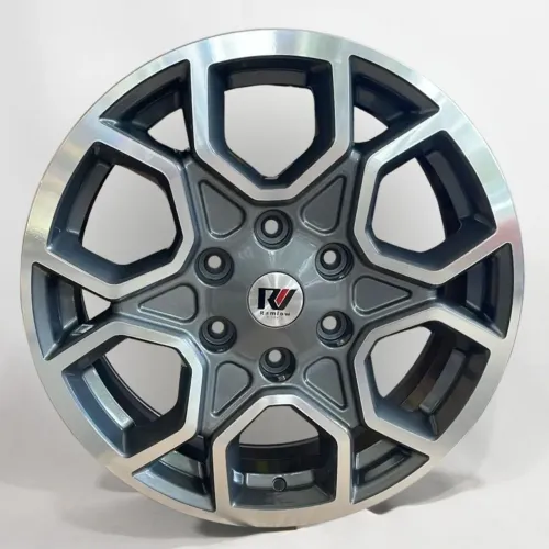 Jogo de Rodas Aro 18 Ford Ranger Limited grafite com diamantado 6X139 novas