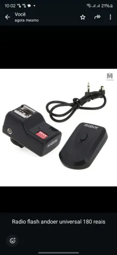Flash Radio Andoer Universal Canon nikon sony