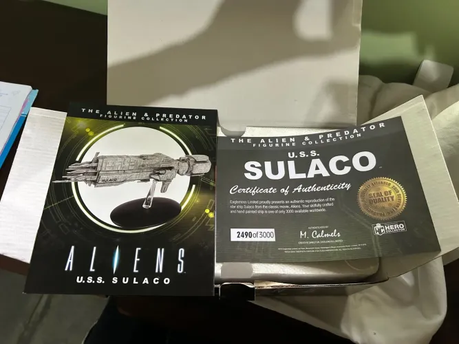 Coleção Alien 2 Naves Eaglemoss