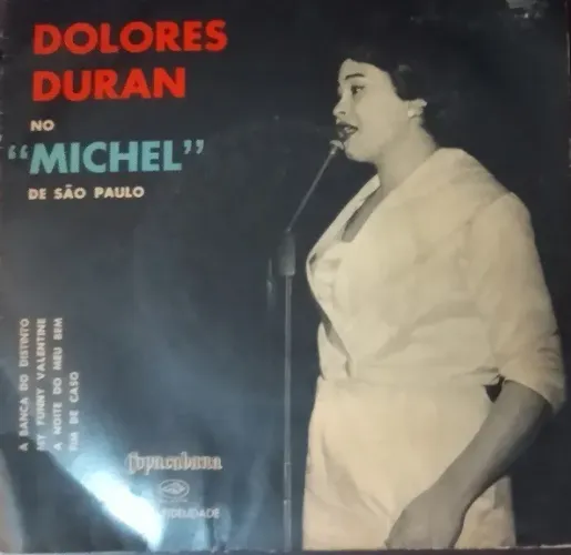 Disco de vinil da Dolores Duran no Michel de São Paulo - 1959 (raridade)