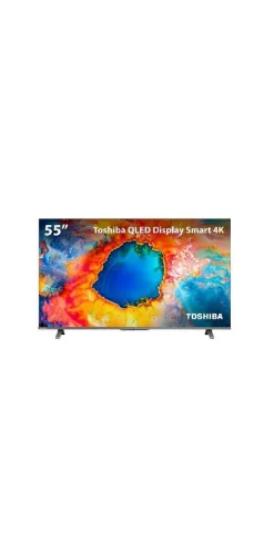Smart Tv 55 Toshiba Qled, Lacrada + NF (Até 12x)