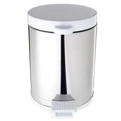 Lixeira Aco Inox 10,50 Litros Banheiro ou Cozinha