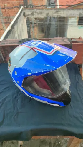Capacete big trail vintage