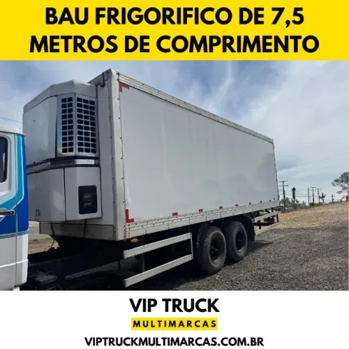 Bau Frigorifico motor Thermoking SB III a diesel medindo 7,50 metros