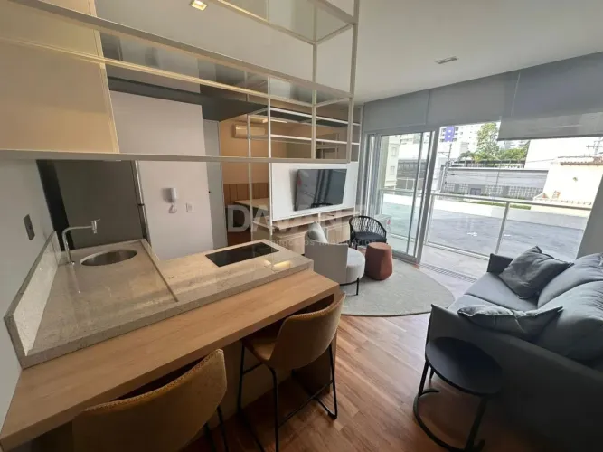 Studio para venda ou locação no bairro Cambuí em Campinas na Davanti Imóveis.