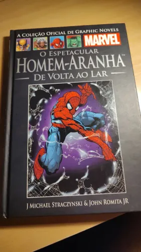 Livro O Espetacular Homem-Aranha De volta ao Lar ( coleção oficial de Graphic Novels)