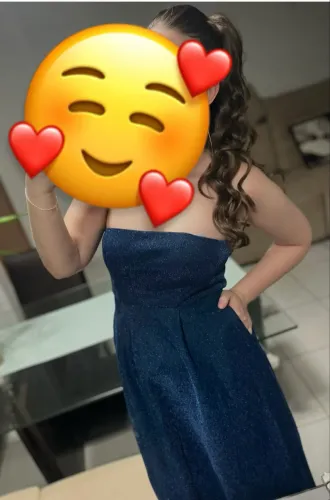 Vestido de festa longo azul (M) usado 1 vez