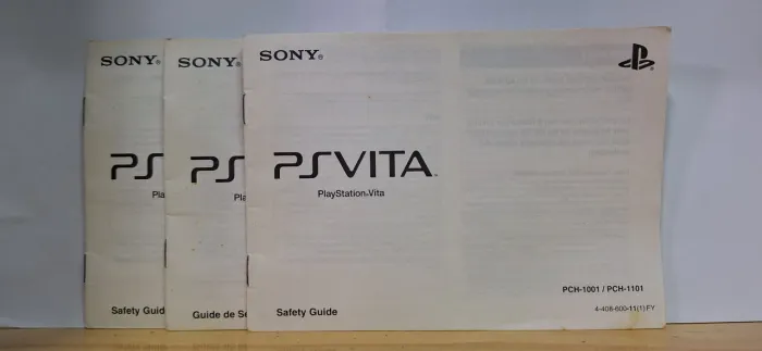 Manual de Segurança PlayStation PS Vita