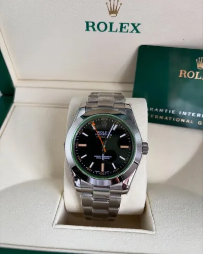 Relógio Rolex Milgauss Green Dial