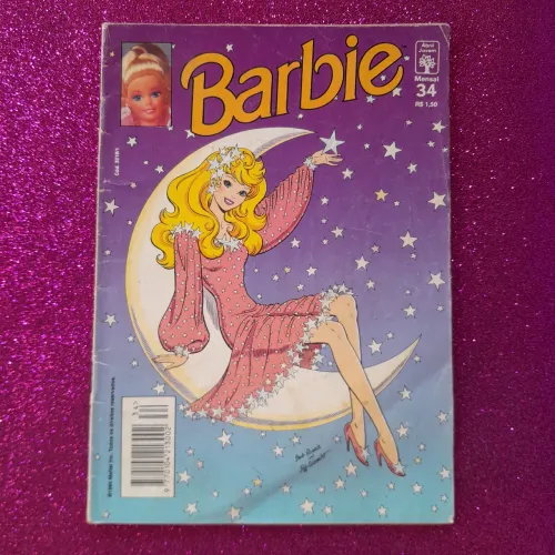 Revista Gibi Barbie Edição 34 Editora Abril Jovem Mensal 