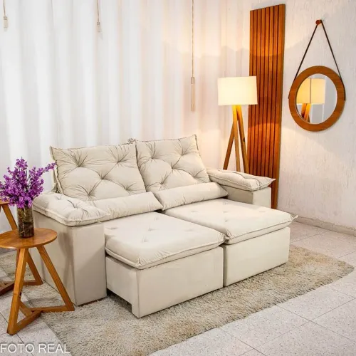 Sofa Retrátil Los Angeles luxo