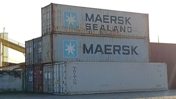 Container maritimo 20 e 40 pés