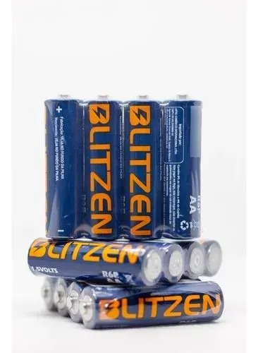 Pilhas Aa Blitzen 4 Unidades Um -3 R6p 1.5v