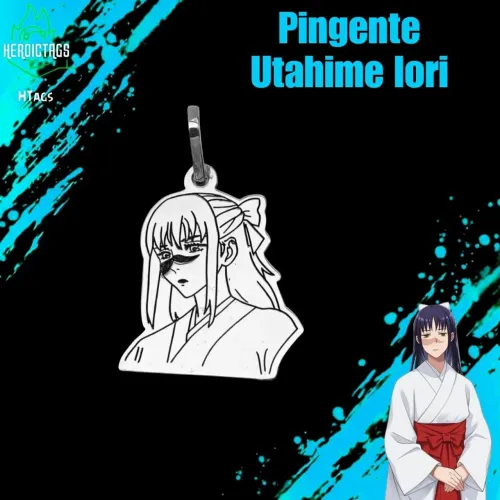 Pingente de Prata - Utahime Iori (Jujutsu Kaisen)