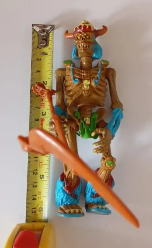 Boneco Skeleton Fighter Guerreiros Esqueletos Playmates