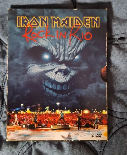 Dvd Iron Maiden Rock in Rio - Disco 1