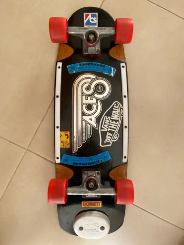 Skate G&S antigo old School truck Indepent stg2 roda Hobie muito raro ñ Powell Peralta