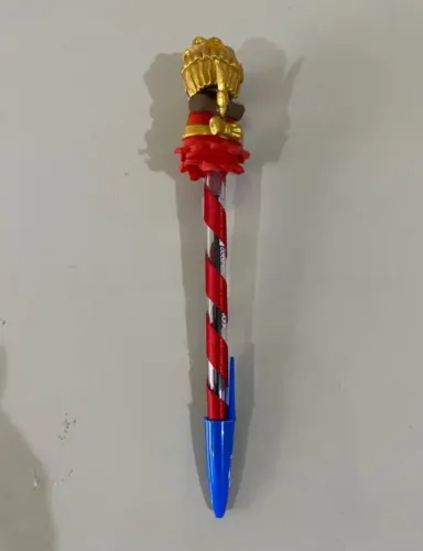 Caneta Decorada com Detalhes Exclusivos - Orixá Iansã